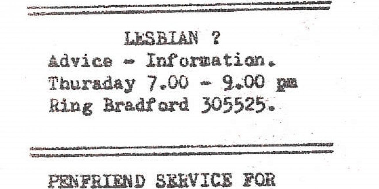 Bradford's lesbian scene