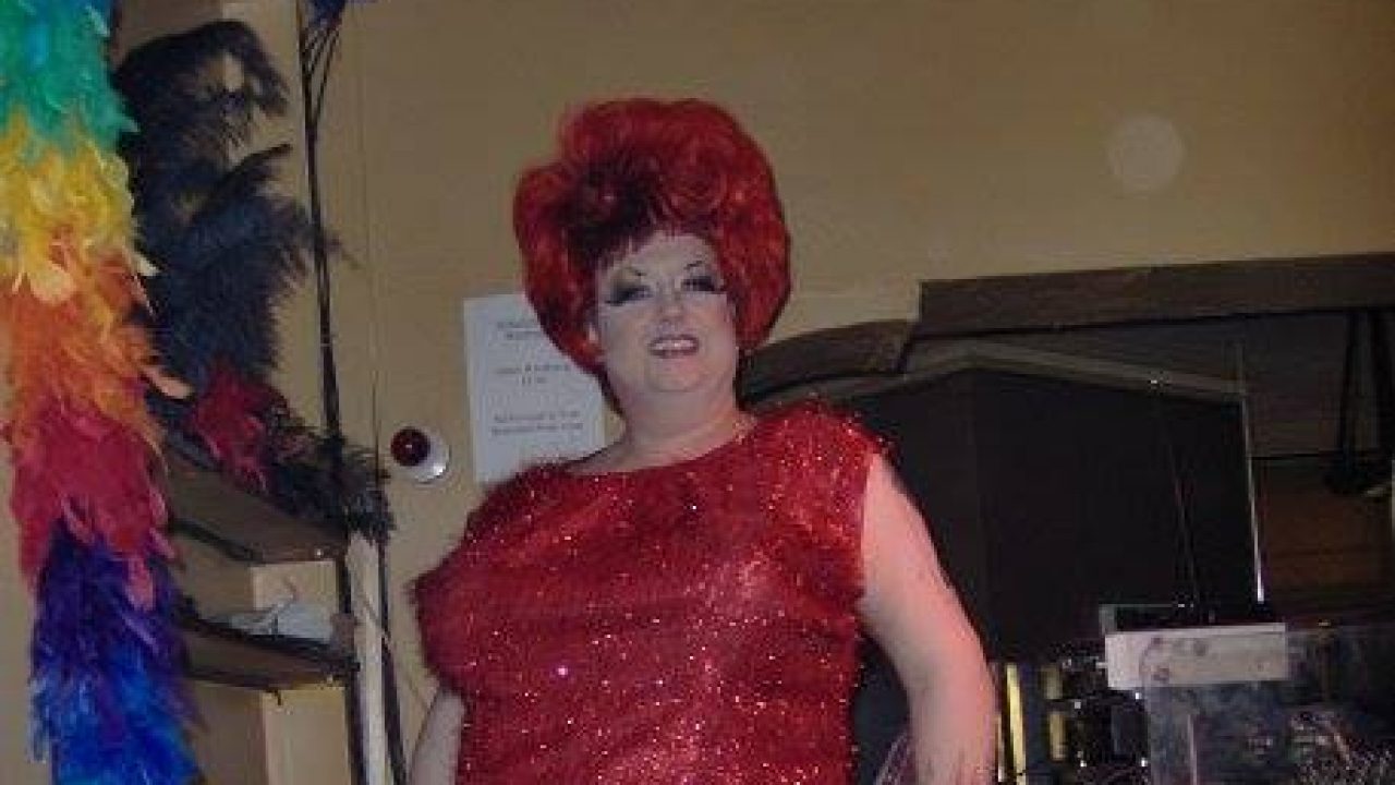Madam Connie celebrates a Pride event in Wakefield's Zeus bar